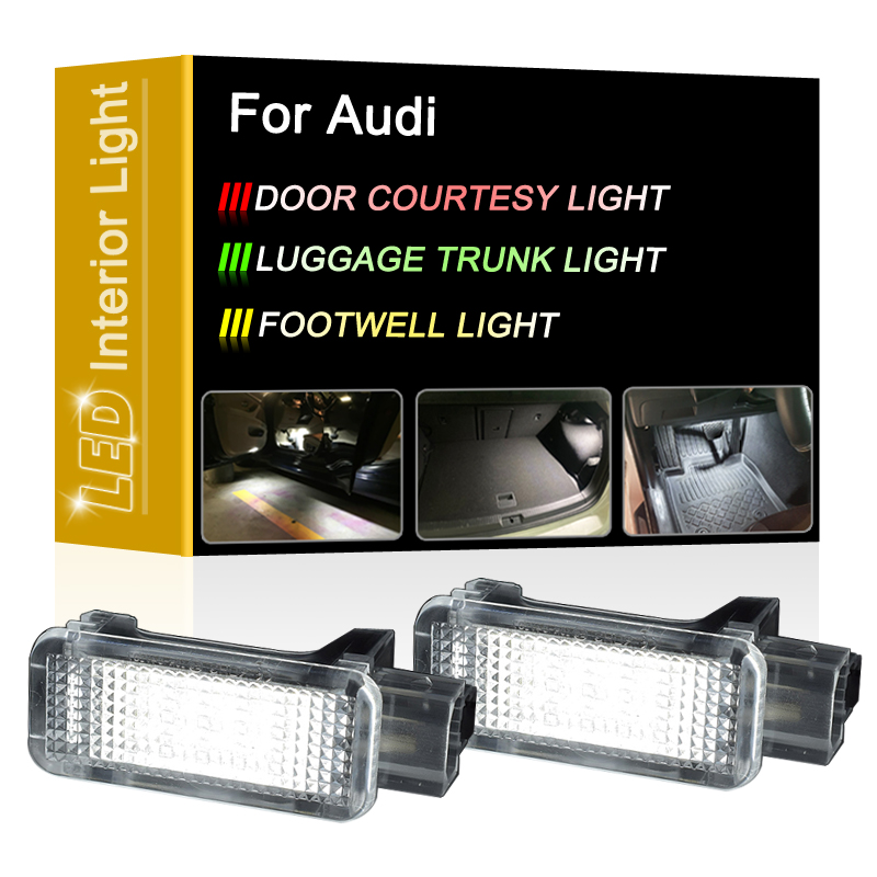 Interior Photography Lighting - LED Interior Lamp For Audi A2