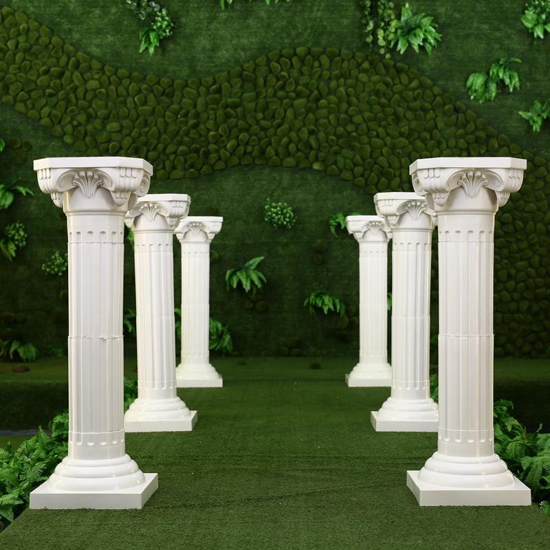 Stand Lighting Photography - 65cm 113cm White Plastic Roman Column