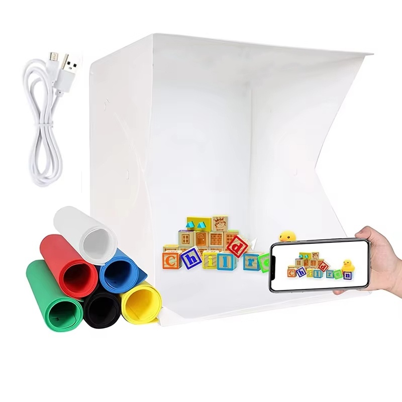 Photography Lighting Meter - Folding Lightbox Portable Photography LED Photo