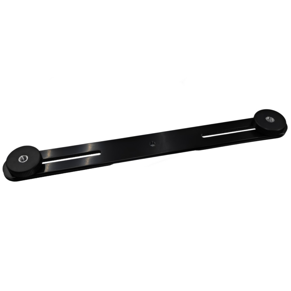 Dual Flash Bracket 1/4'' Screw - Photography Video Lighting Kit With Adjustable Tripod Stand recension och pris
