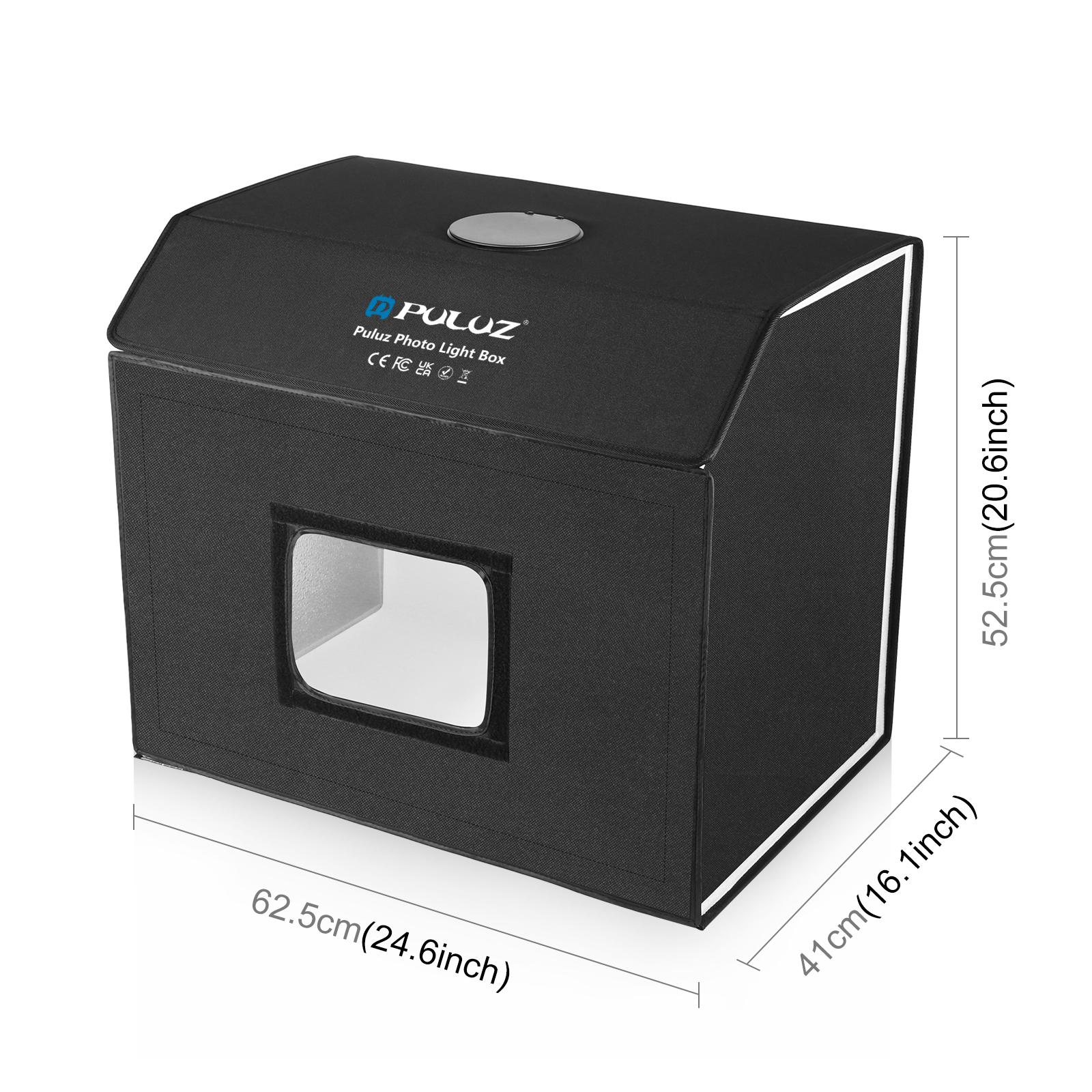 PULUZ 60 x 40cm Photo Studio L - Photography Lighting Kit With Backdrop recension och pris