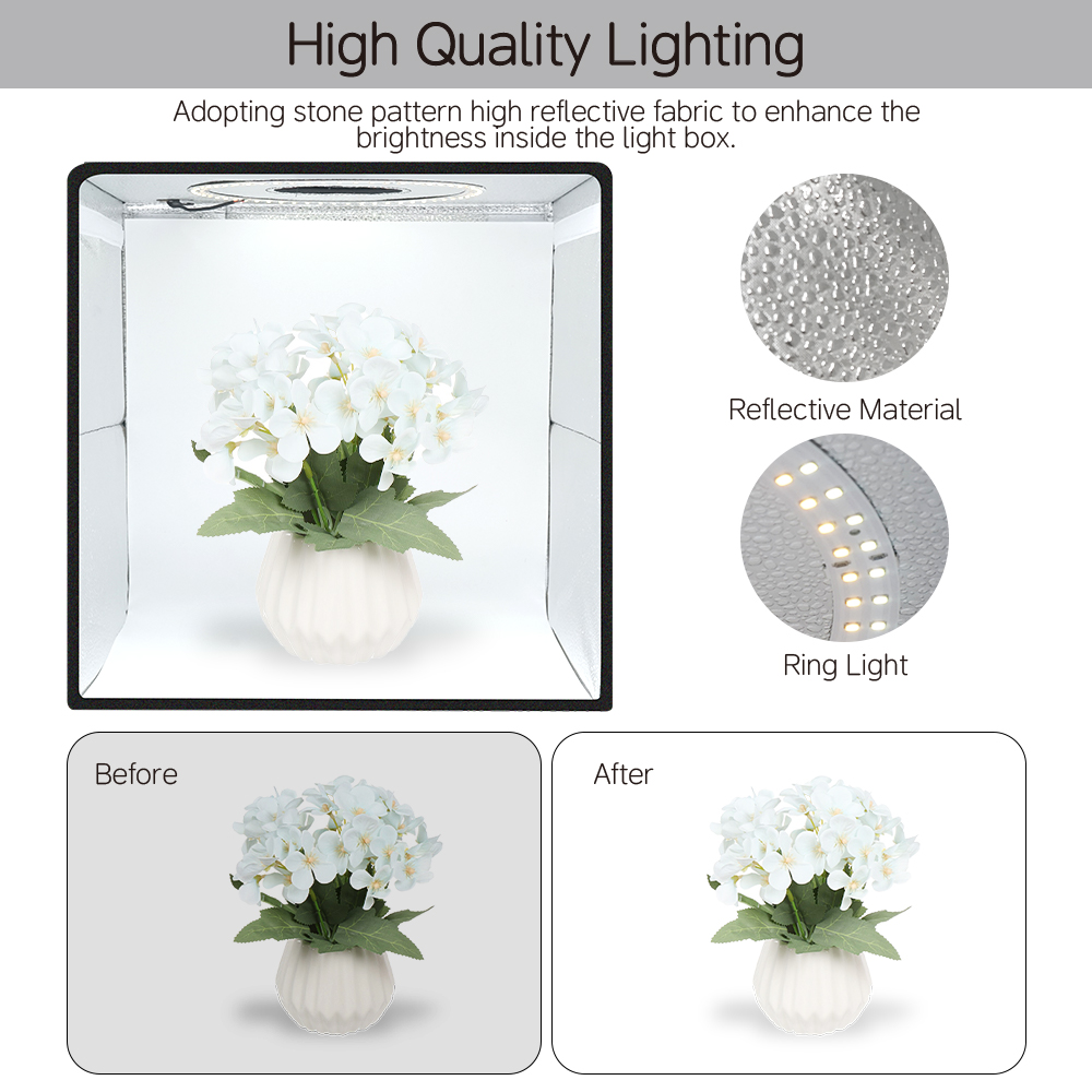 Lightdow Photo Lighting Studio - Makeup Photography Lighting recension och pris