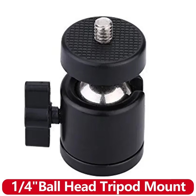 Universal Mini Metal Ball Head - Photography Video Lighting Kit With Adjustable Tripod Stand recension och pris
