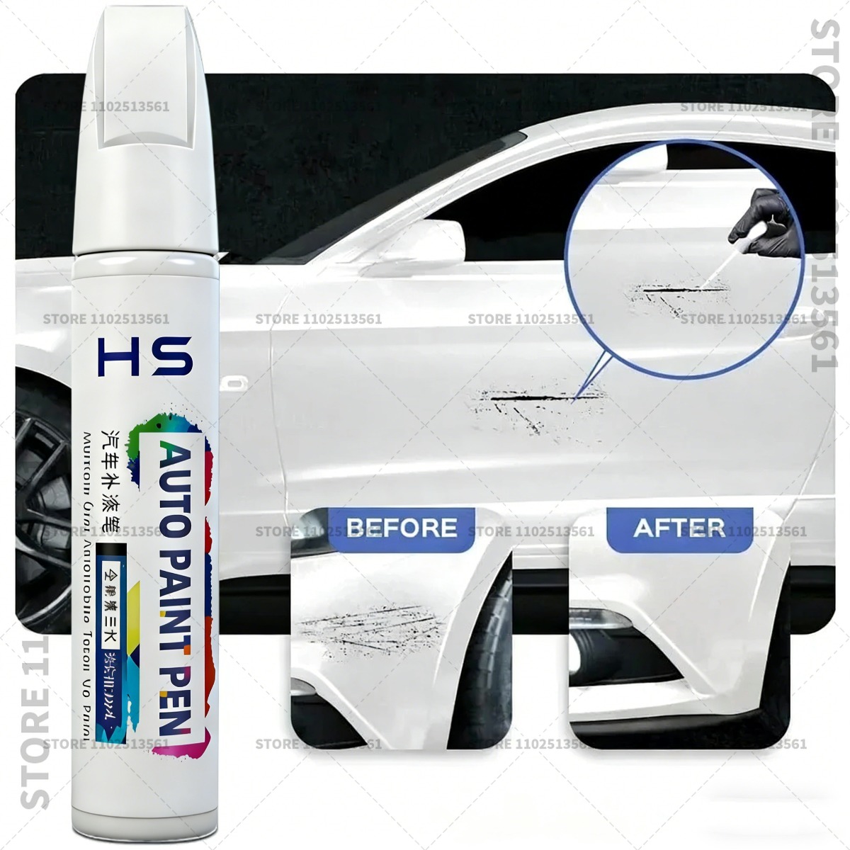 For Subaru WRX Scratch Removal - Makeup Photography Lighting recension och pris