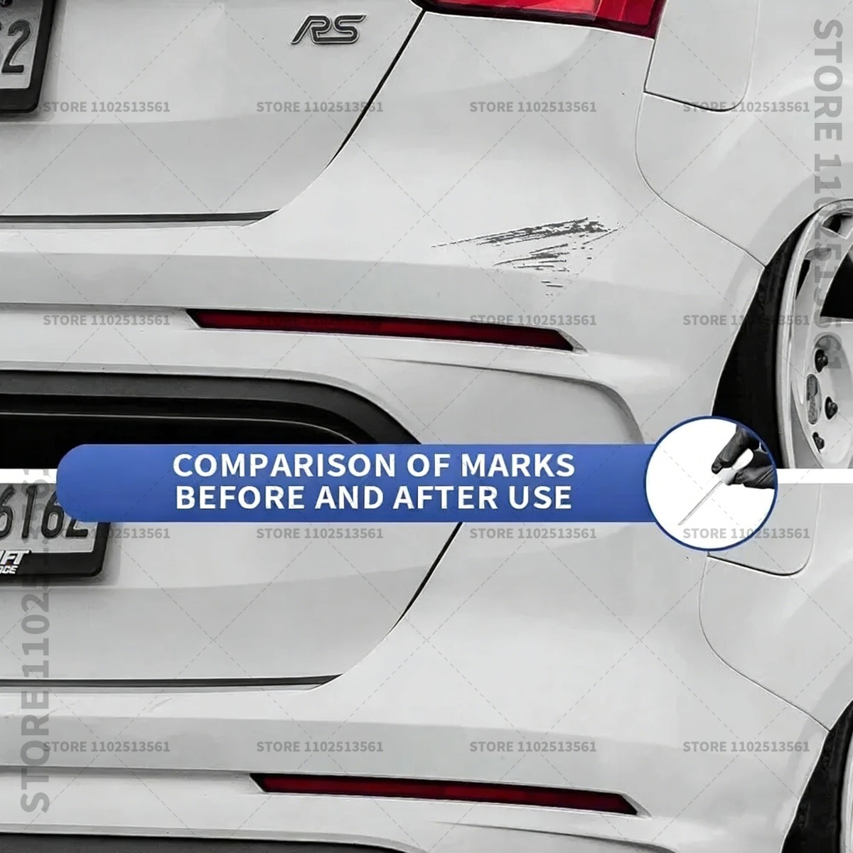 For Subaru WRX Scratch Removal - Makeup Photography Lighting recension och pris