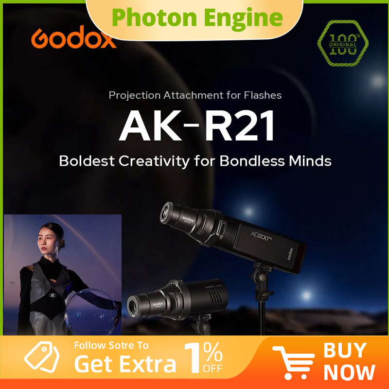 Godox AK-R21 Projection Attach - Fresnel Lens Attachment recension och pris