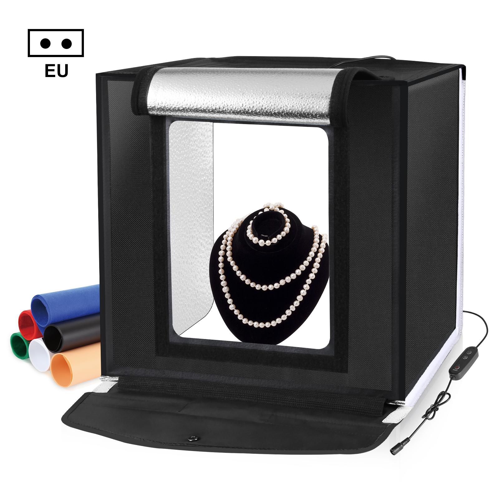 PULUZ 40cm Photo Studio Box Ta - Photography Lighting Kit With Backdrop recension och pris
