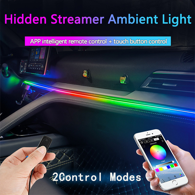 Car Ambient Light/64 Colors Ac - Interior Photography Lighting recension och pris