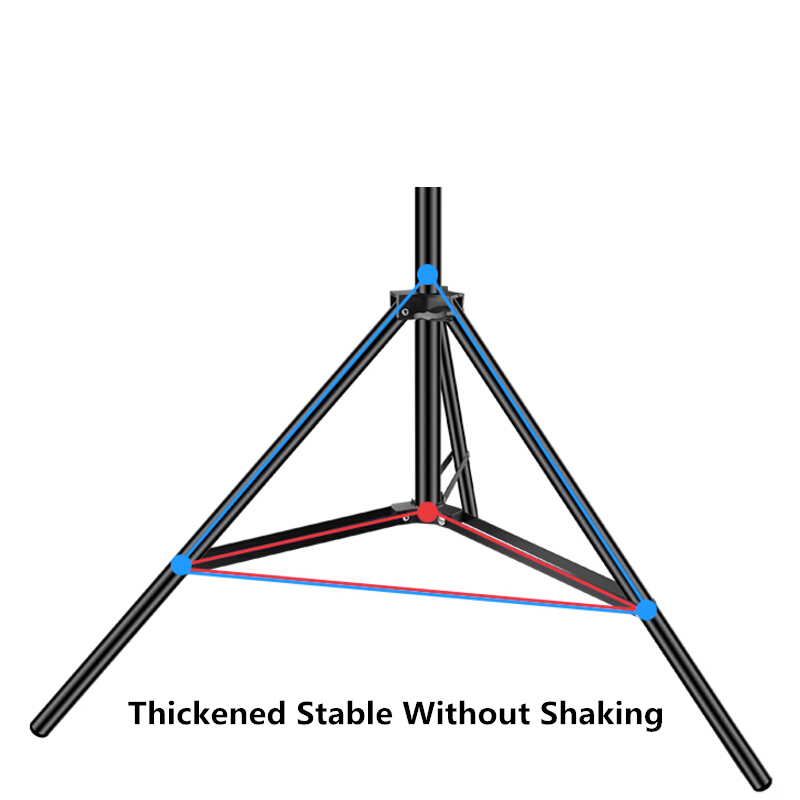 200cm 160cm 50cm Photography T - Photography Video Lighting Kit With Adjustable Tripod Stand recension och pris