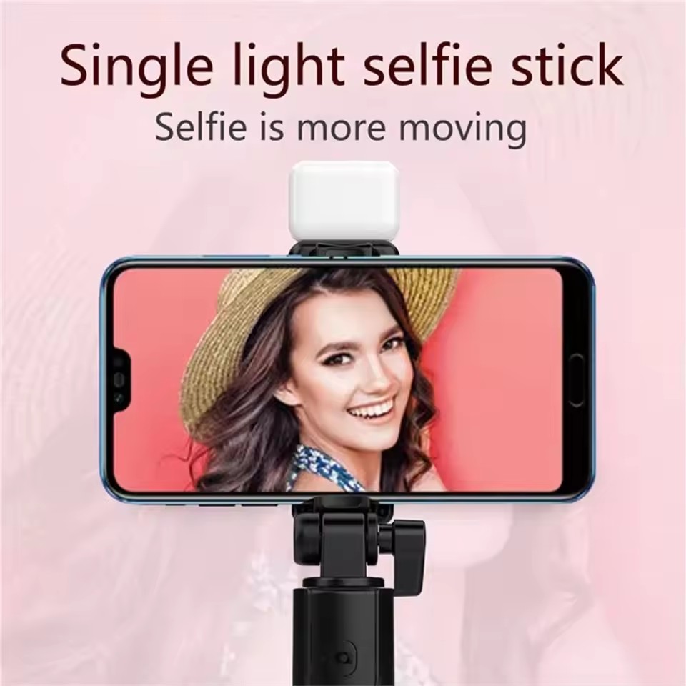 Wireless Bluetooth Selfie Stic - Photography Video Lighting Kit With Adjustable Tripod Stand recension och pris