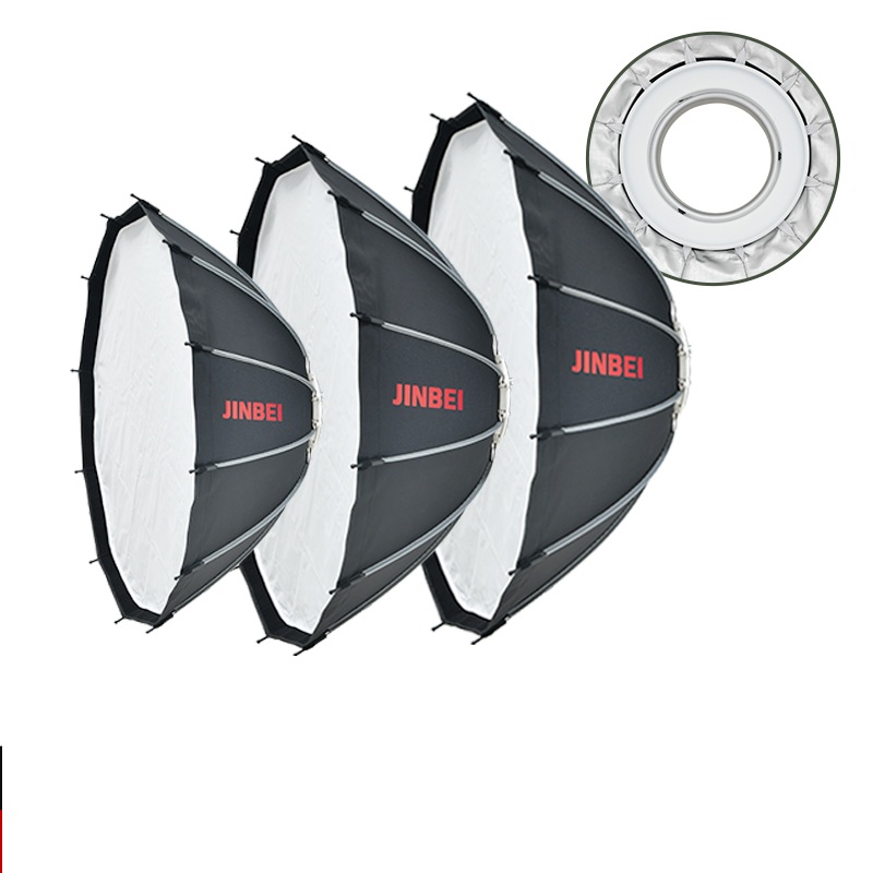 JINBEI 65  Quick Open Paraboli - Lighting In Photography Studio recension och pris