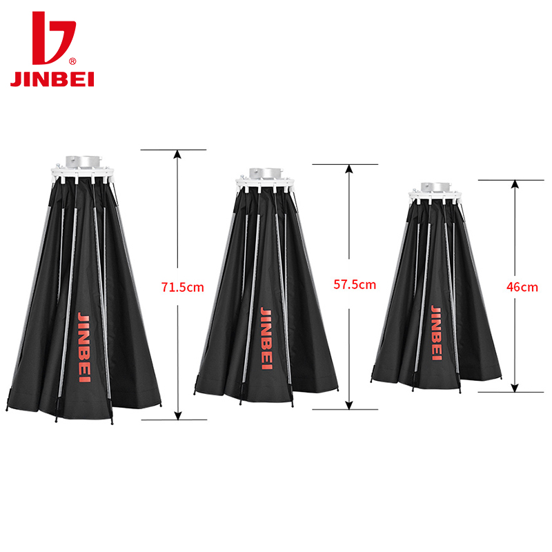 JINBEI 65  Quick Open Paraboli - Lighting In Photography Studio recension och pris