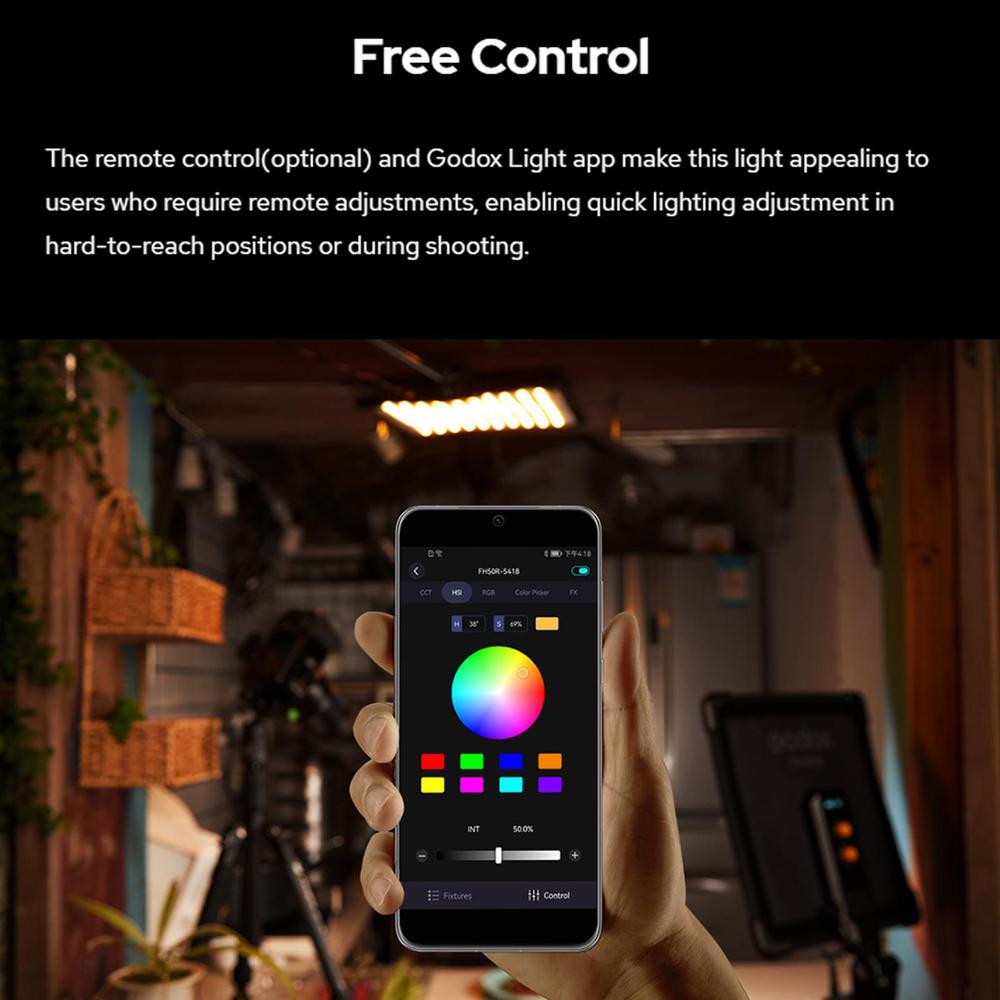Godox FH50Bi FH50R Flexible Ha - Photography Lighting For Portraits recension och pris
