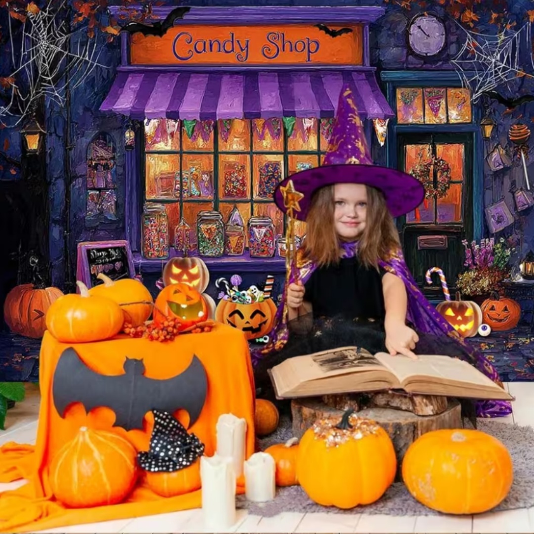 Purple Halloween Shop Theme Pa - Photography Lighting For Food recension och pris