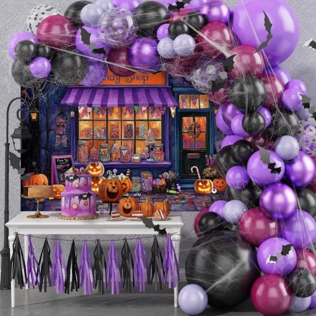 Purple Halloween Shop Theme Pa - Photography Lighting For Food recension och pris