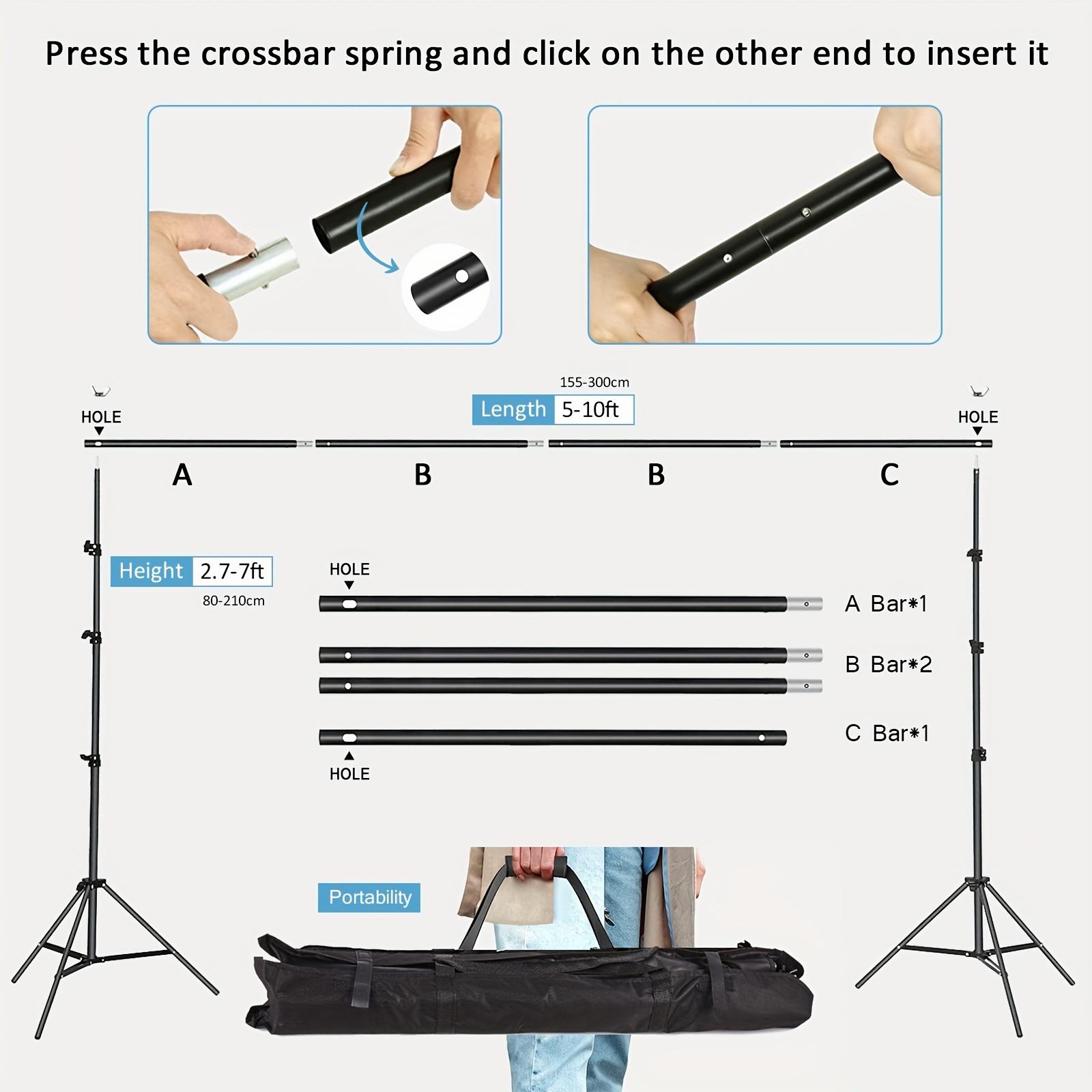 Adjustable Photography Studio  - Photography Lighting Kit With Backdrop recension och pris