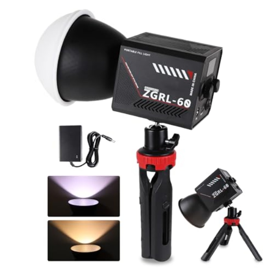 60W COB LED Video Light Handhe - Lighting In Photography Studio recension och pris