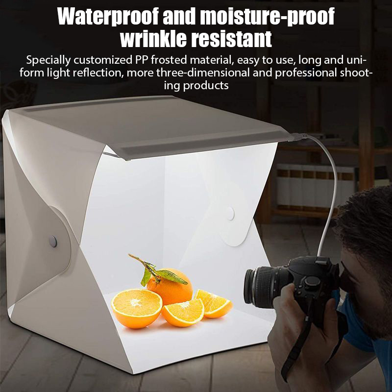 Folding Lightbox Portable Phot - Photography Lighting Meter recension och pris