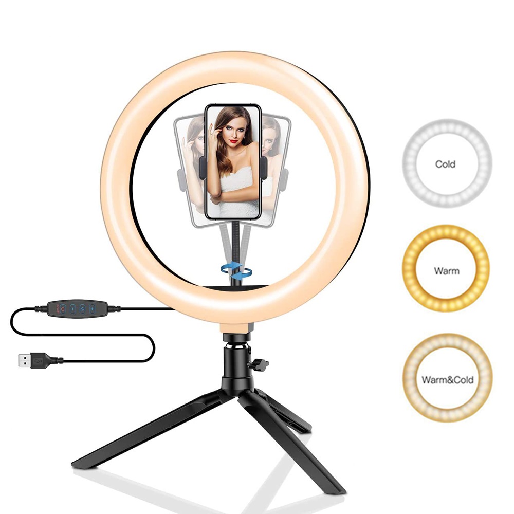 26cm 10 inch Led Ring Selfie L - Makeup Photography Lighting recension och pris