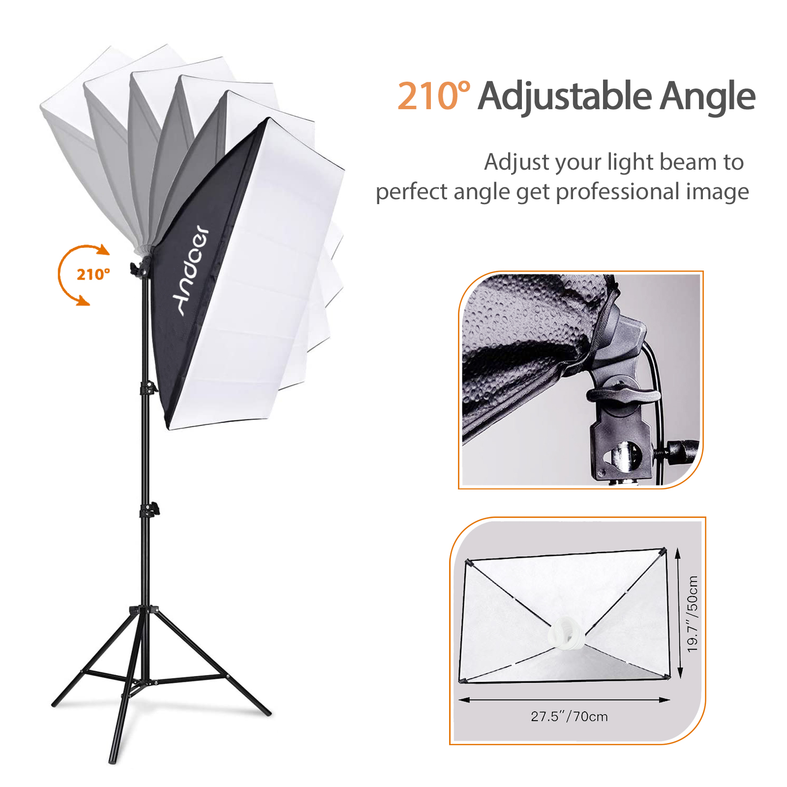 Andoer Studio Photography Ligh - Photography Lighting For Portraits recension och pris