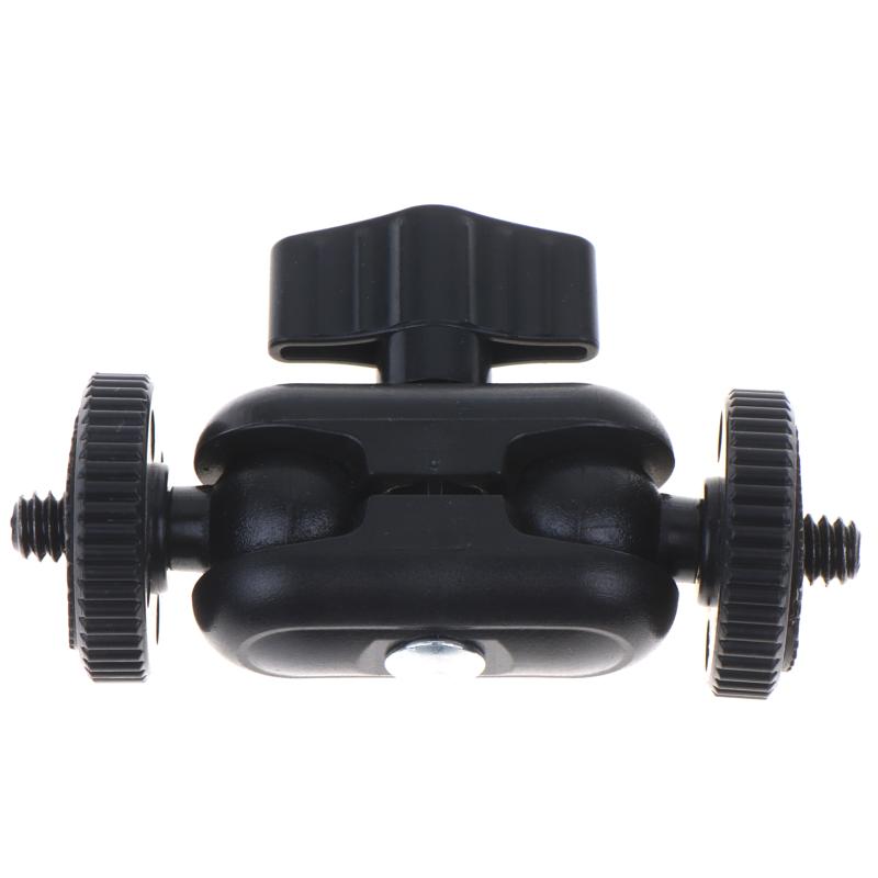 【C】Double Ball Heads Magic Arm - Photography Video Lighting Kit With Adjustable Tripod Stand recension och pris