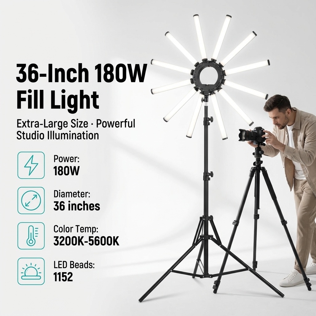 12 Arms Multi Tube Photography - Lighting In Photography Studio recension och pris