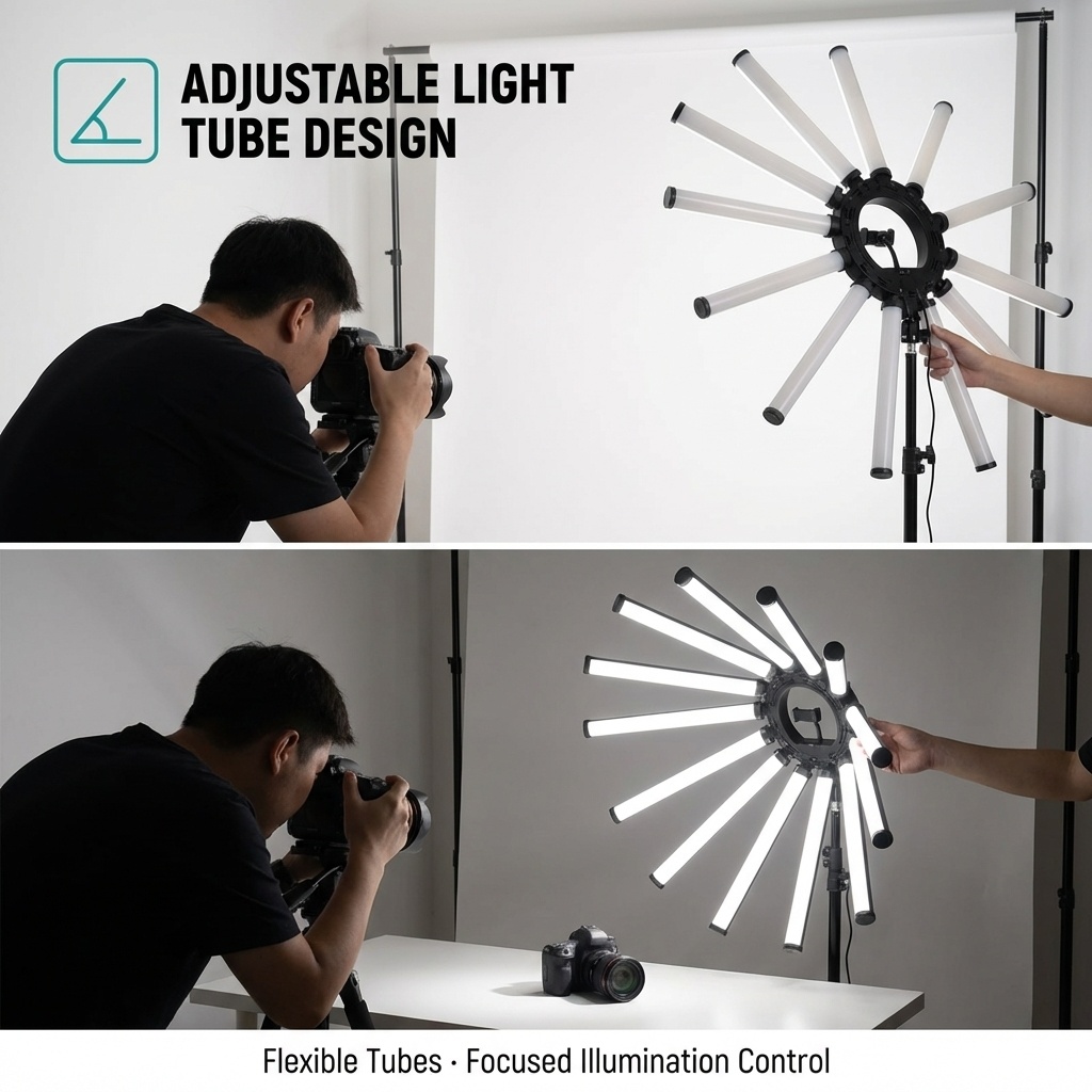 12 Arms Multi Tube Photography - Lighting In Photography Studio recension och pris