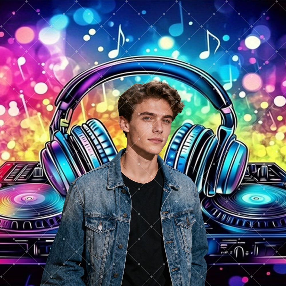 Hip Hop Music DJ Party Decorat - Lighting In Photography Studio recension och pris