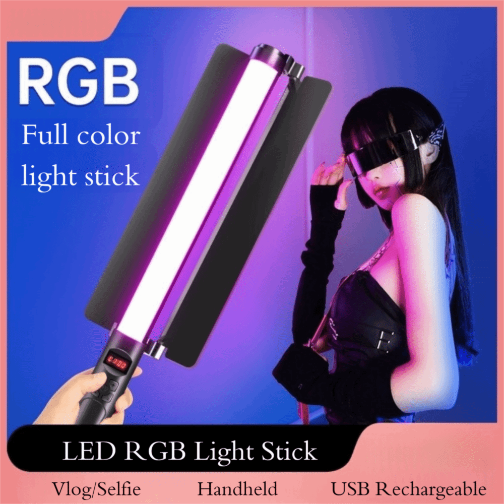 Handheld LED RGB Light Stick C - Lighting In Photography Studio recension och pris