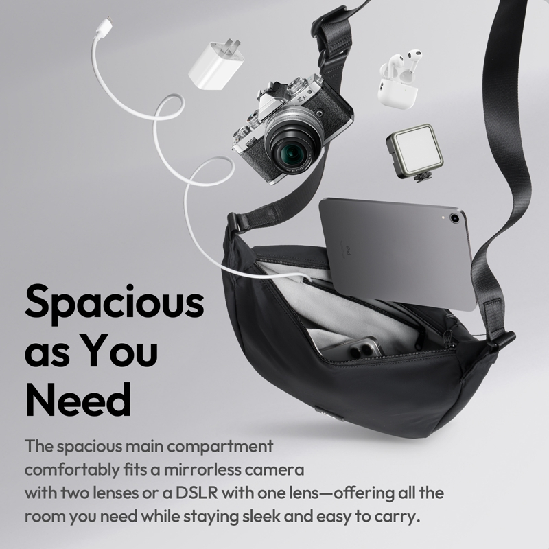 Ulanzi HMN1 Lunar Sling Bag Wh - Photography Lighting Indoor recension och pris