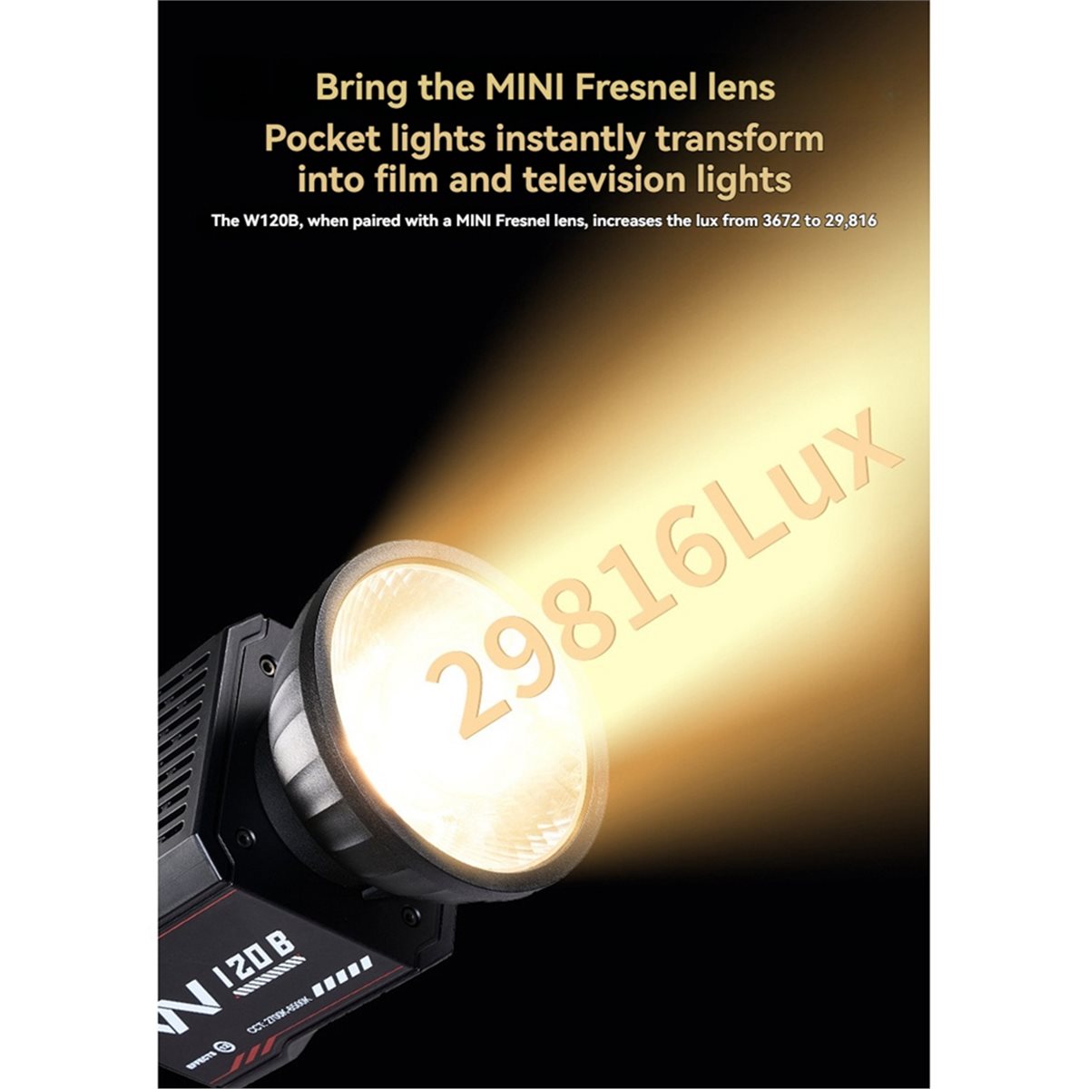 A49T -80 Mini Fresnel Len 9 Ti - Fresnel Lens Attachment recension och pris