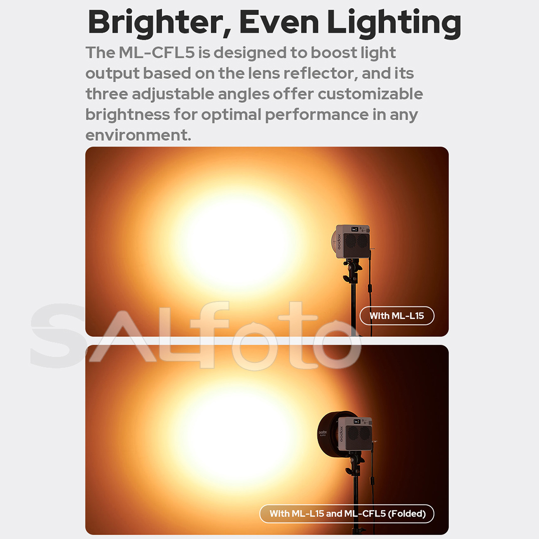 Godox ML-CFL5 Collapsible Fres - Fresnel Lens Attachment recension och pris