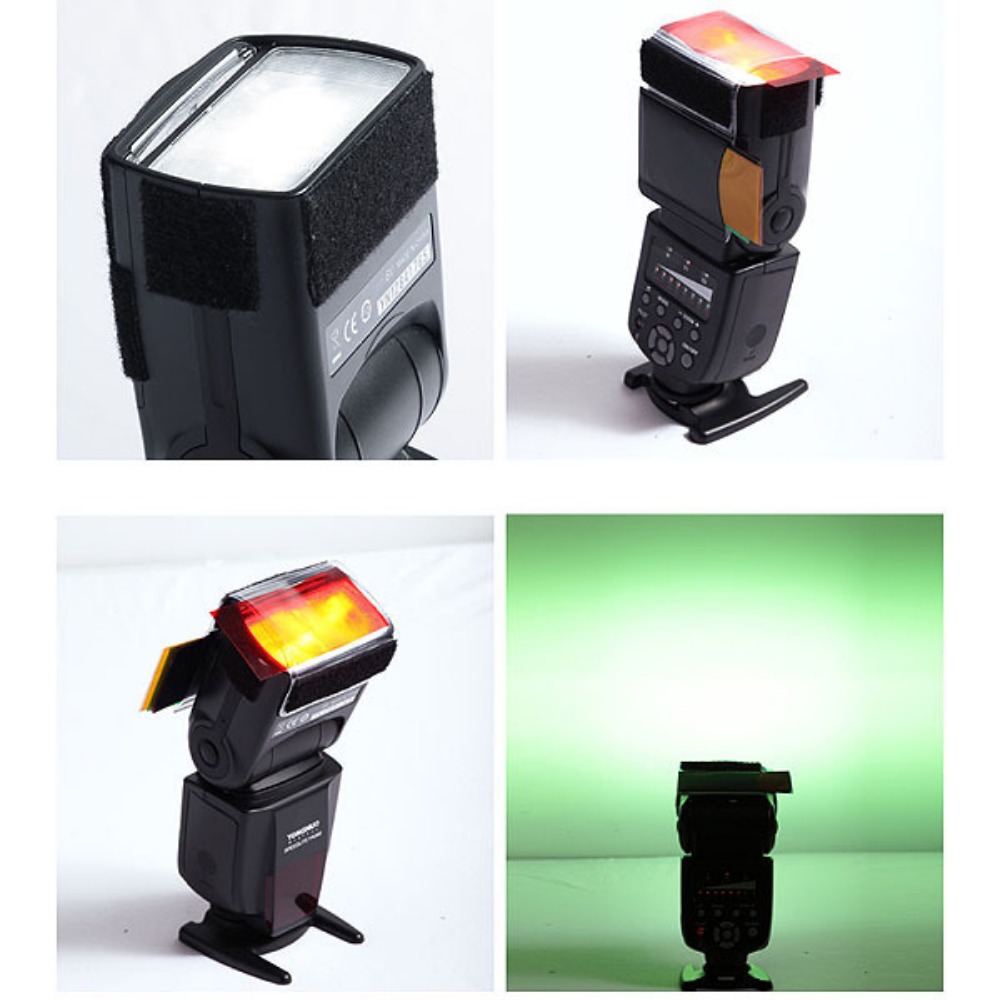 12 Colors Camera Flash Gels Li - Photography Lighting For Portraits recension och pris
