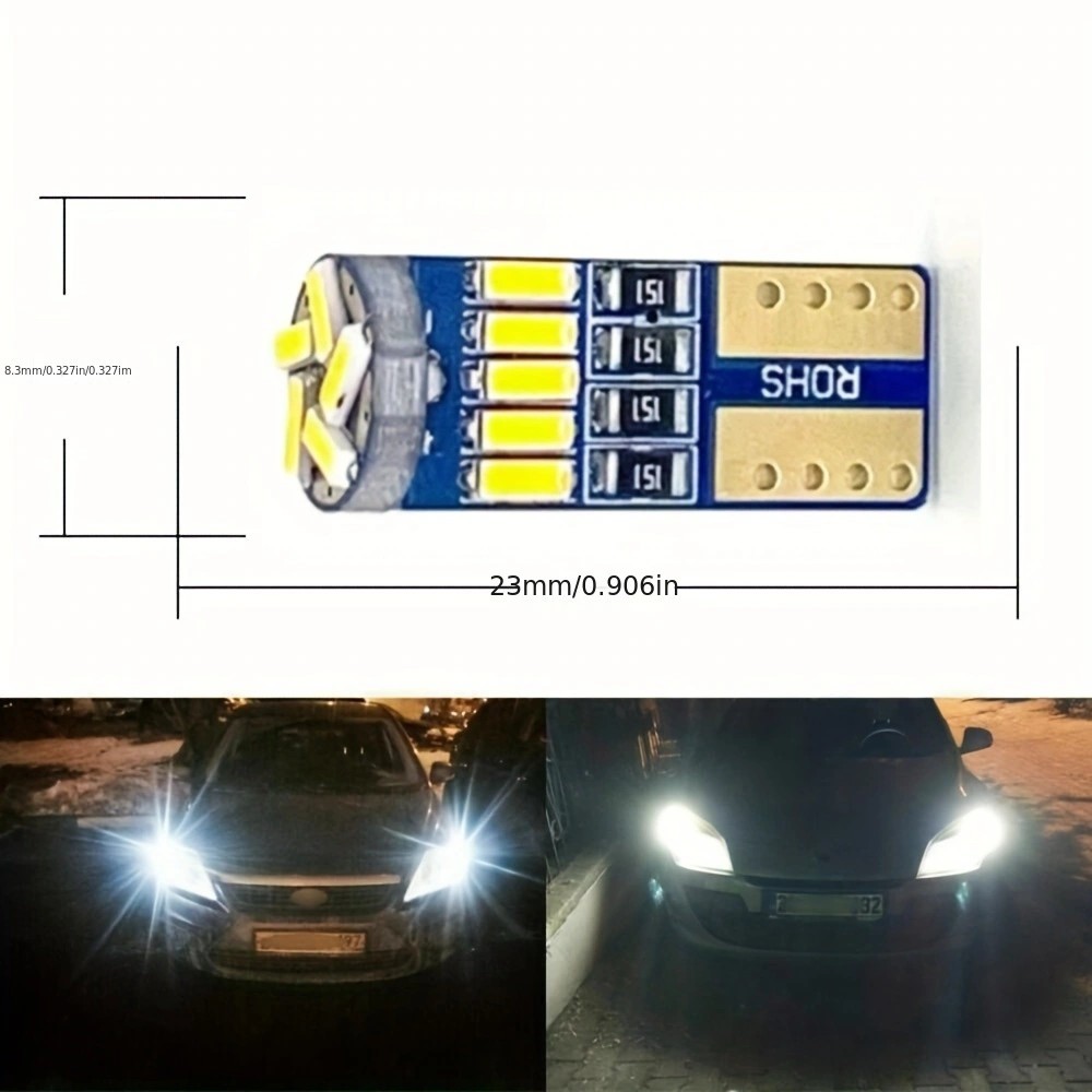 10pcs Car Led Light T10 4014 1 - Interior Photography Lighting recension och pris