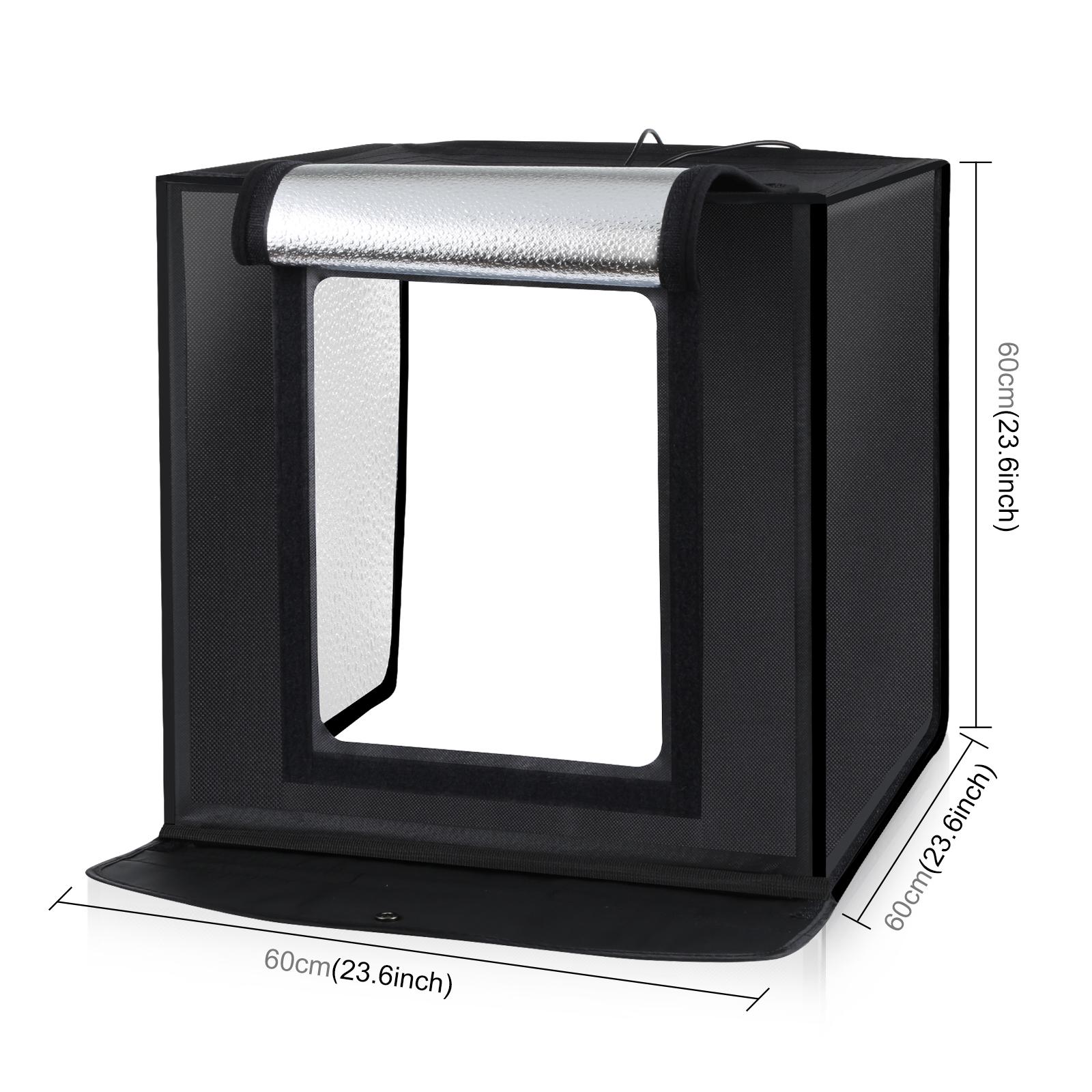 PULUZ 60cm Photo Studio Light  - Photography Lighting Kit With Backdrop recension och pris