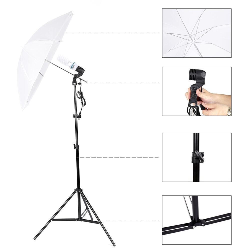 Photo Studio Photography Light - Photography Lighting Kit With Backdrop recension och pris