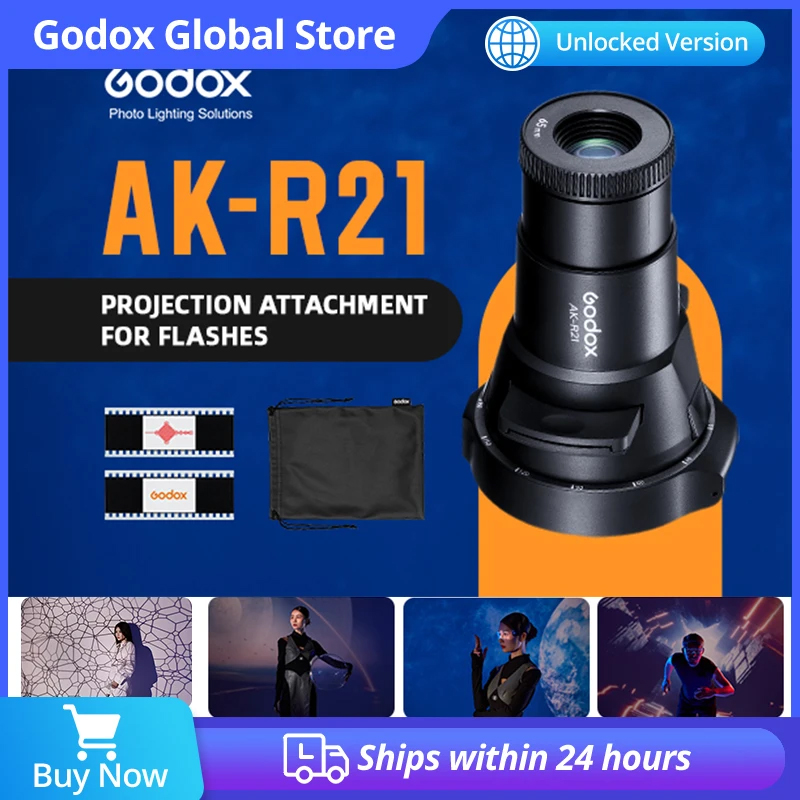 Godox AK-R21 Projection Attach - Fresnel Lens Attachment recension och pris