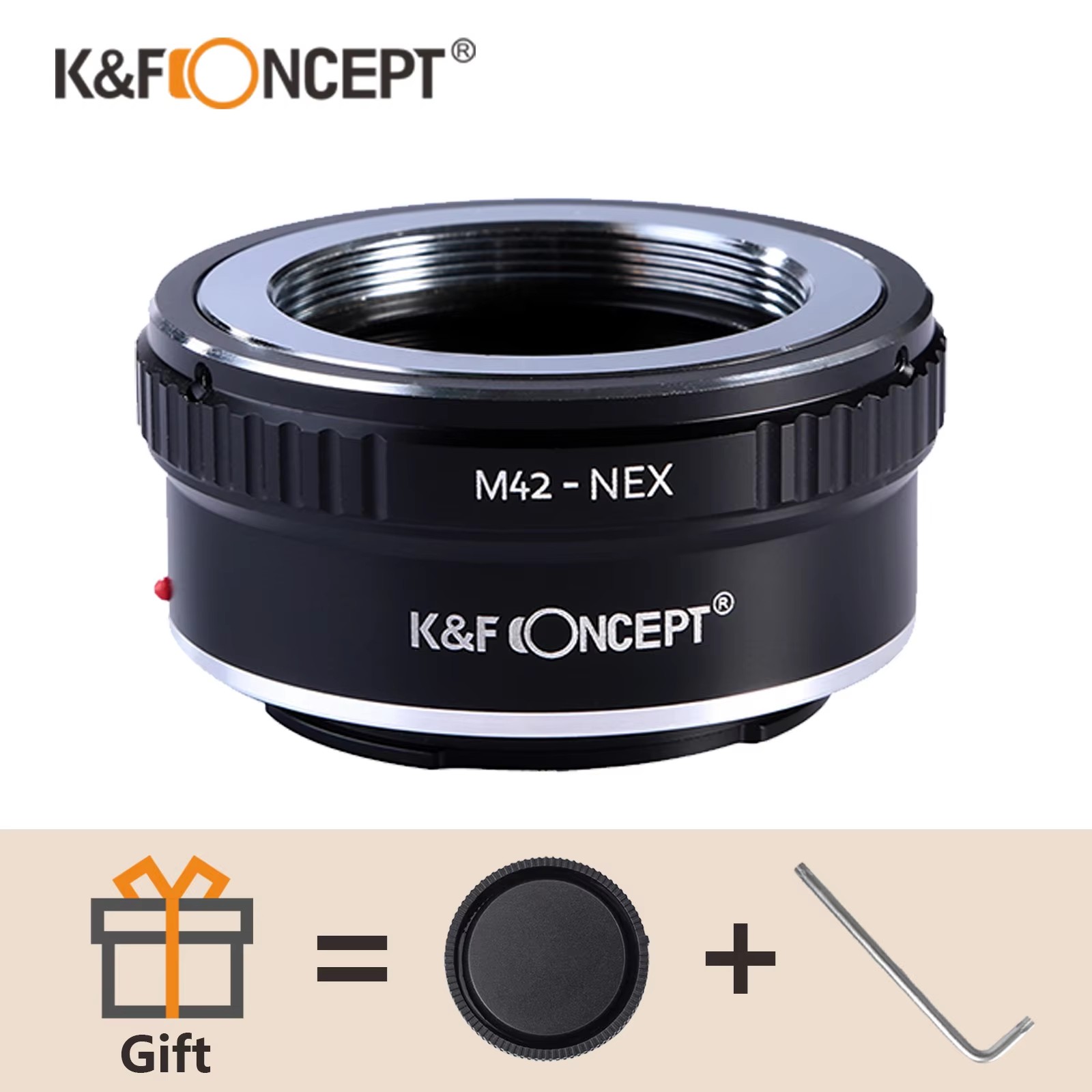 K&F Concept Adapter M42-E Lens - Sony Camera Zv-E10 recension och pris