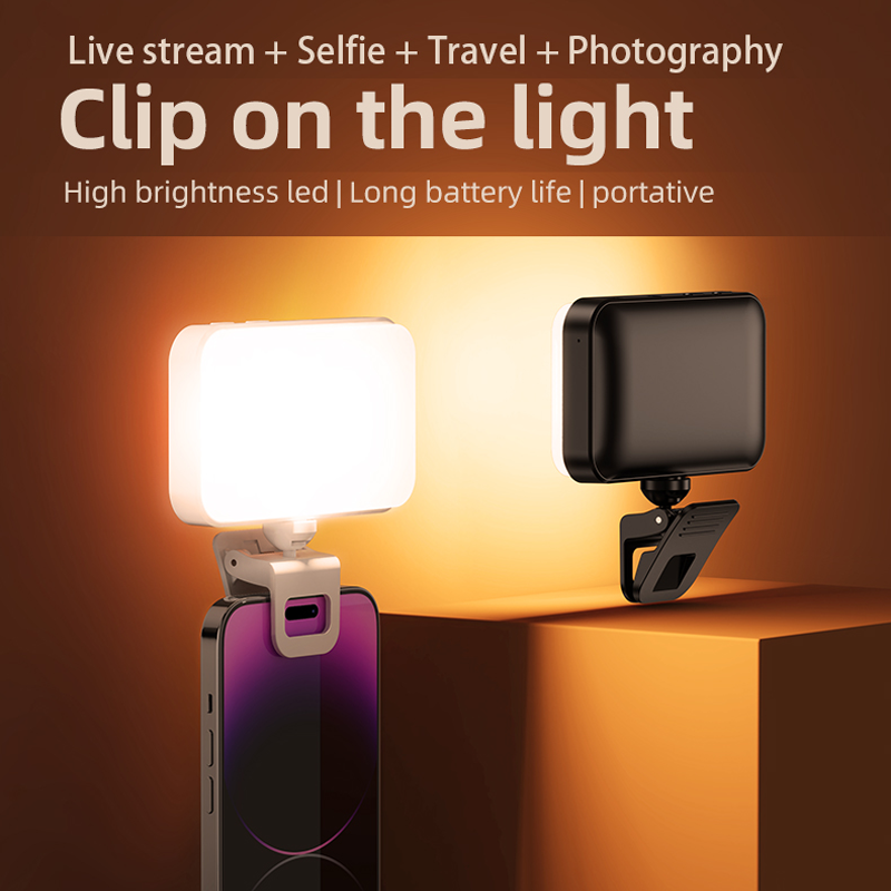 Pocket LED Selfie Light For IP - Photography Mobile Lighting recension och pris