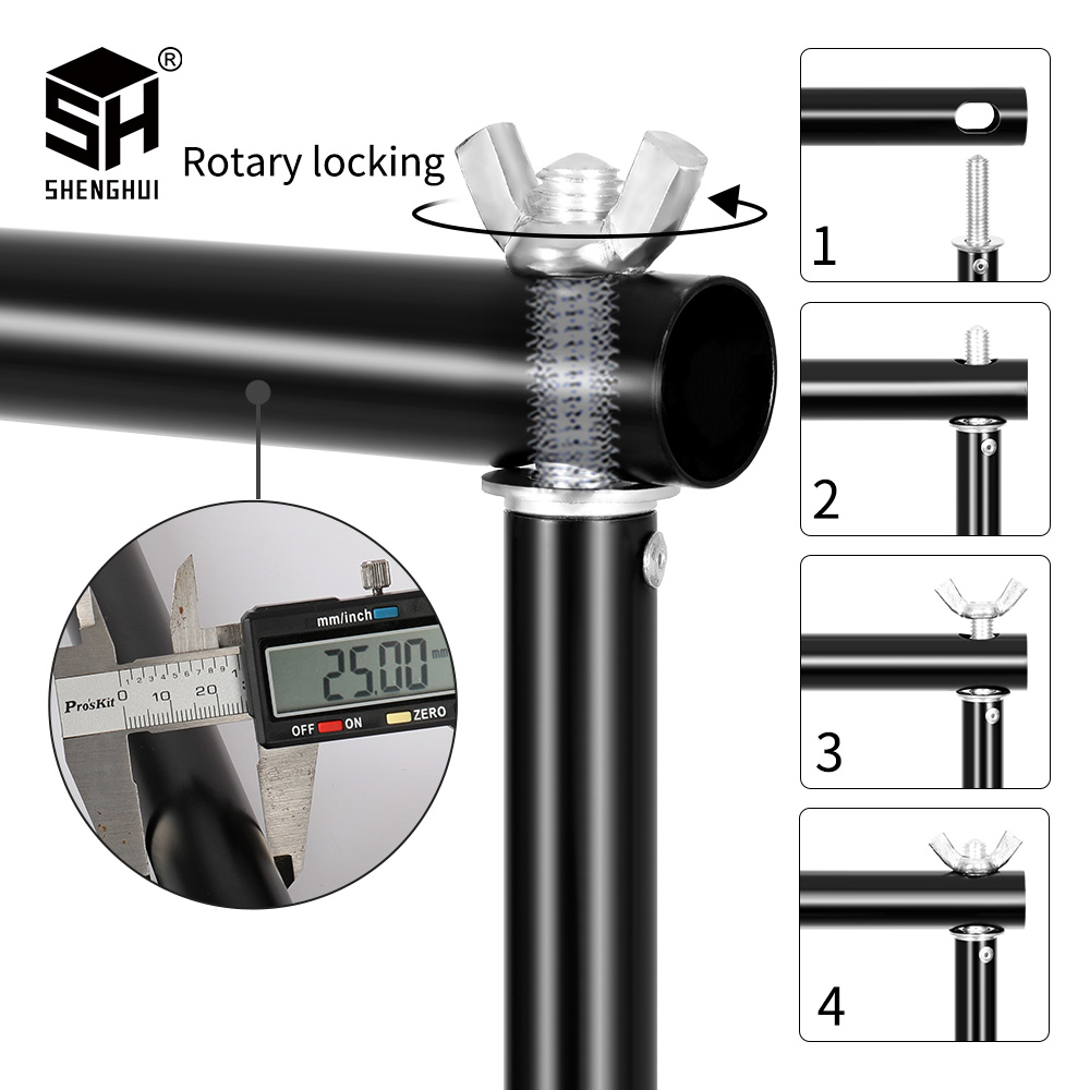 Photo Studio Background Photog - Photography Lighting Kit With Backdrop recension och pris