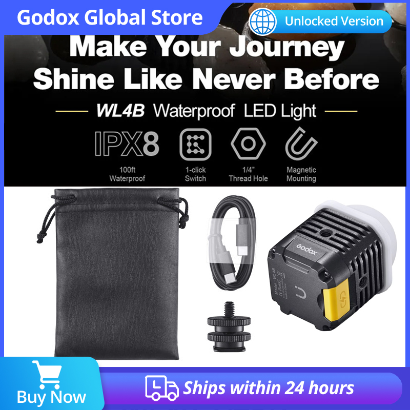 in Stock Godox WL4B 5600K Wate - Photography Mobile Lighting recension och pris